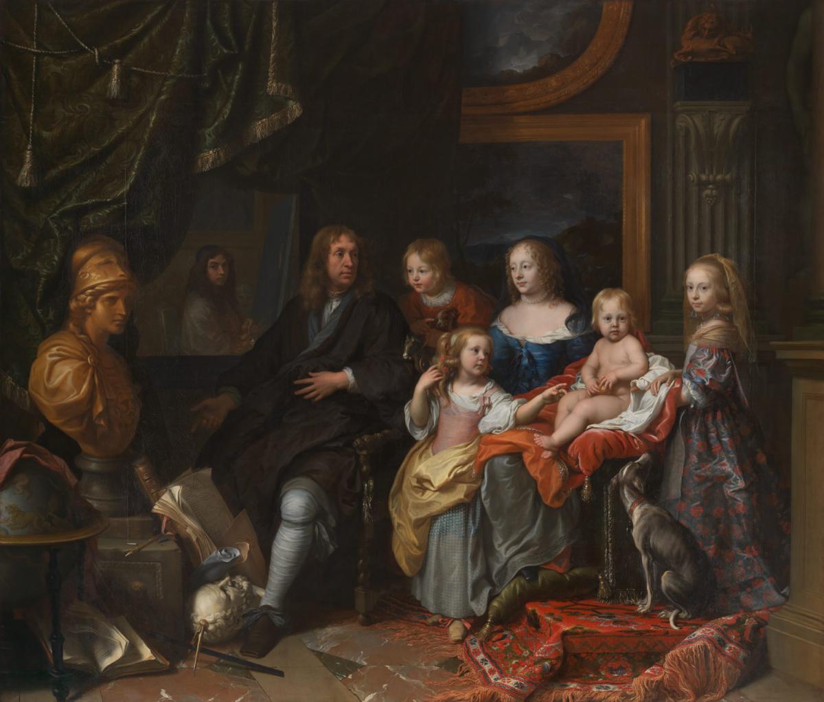 Everhard Jabach and His Family painting by Charles Le Burn