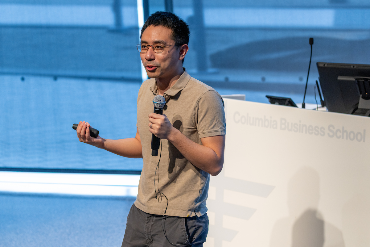 Faculty speaking at the Columbia AI Summit
