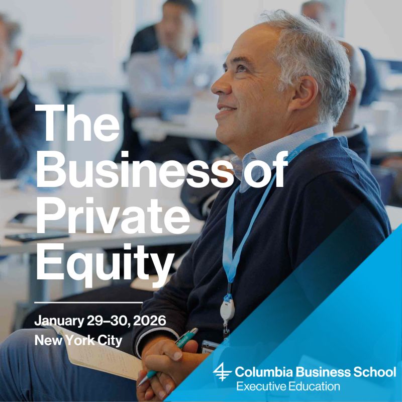 The Business of Private Equity Photo Image
