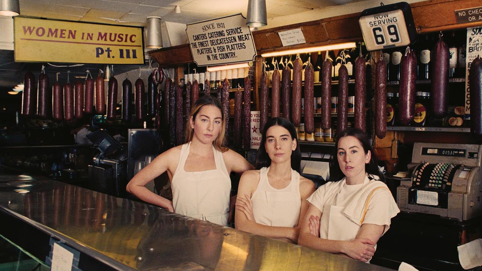 HAIM "Women in Music pt. III album cover
