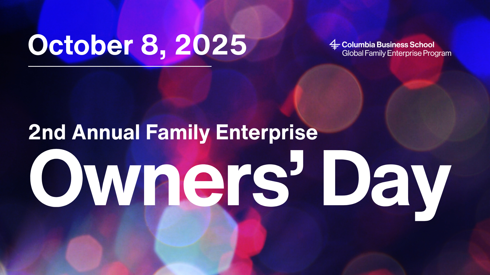 Owners Day Photo Image