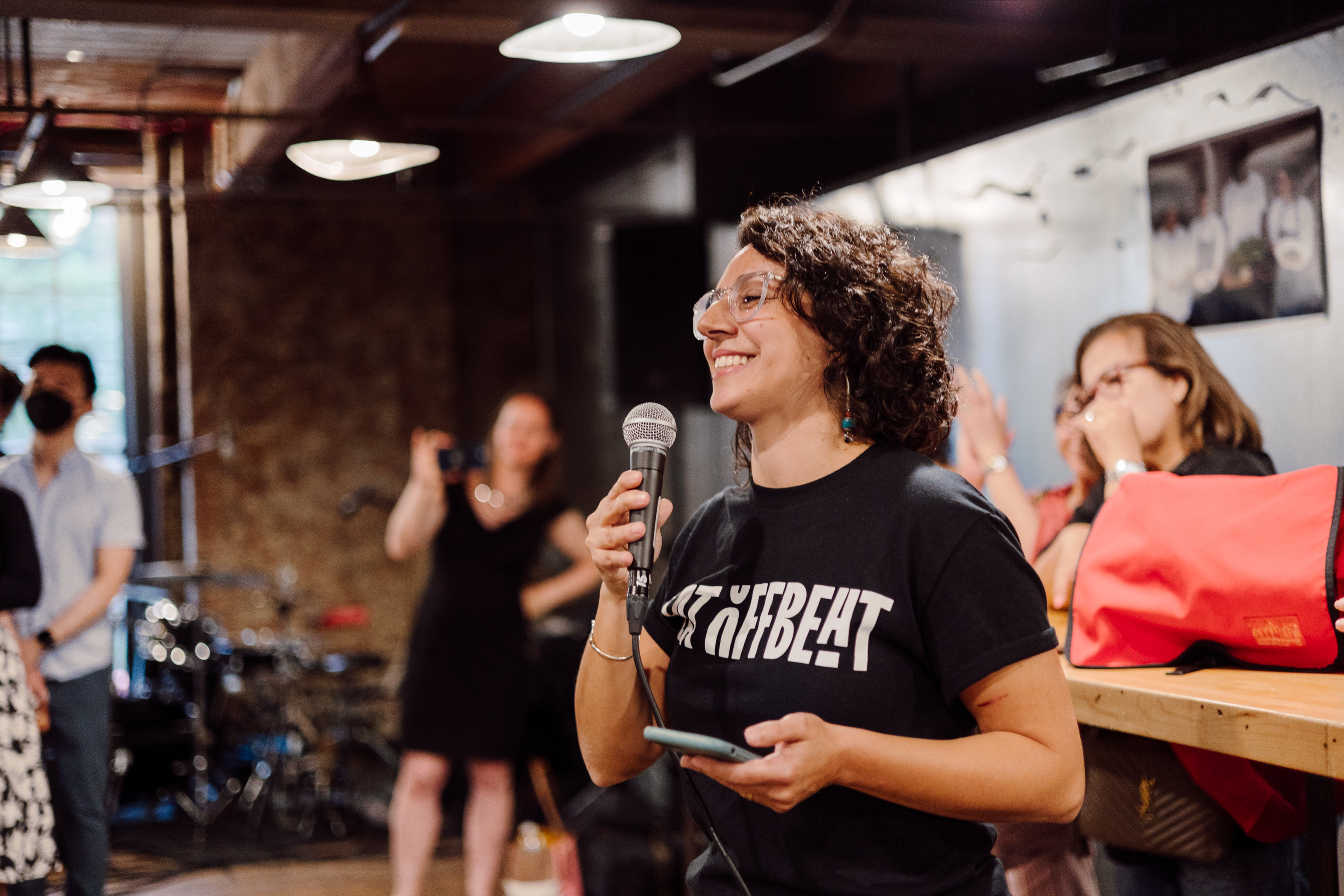 Eat Offbeat co-founder Manal Kahi ’15SIPA.