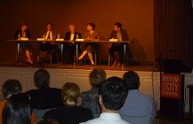 Panel discussion at the Museum of the City of New York