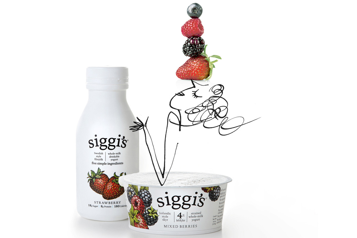 Two Siggi's yogurts