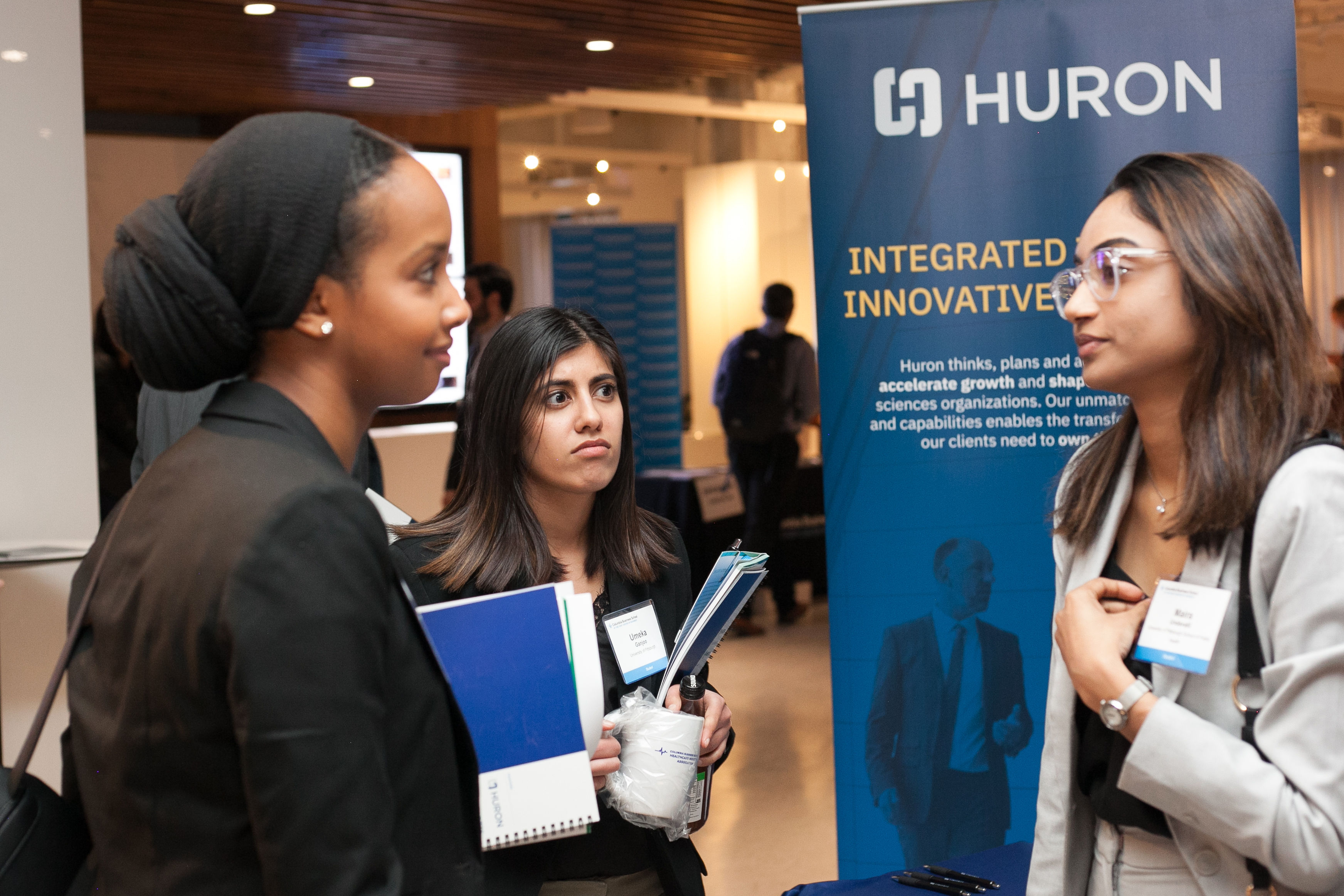 Huran Career Table at the Healthcare Conference