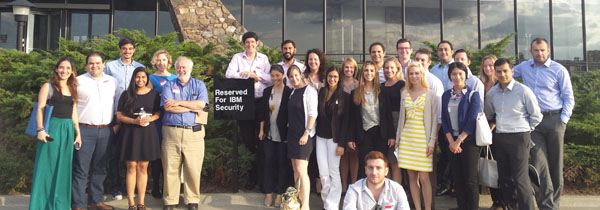 Deming Center Faculty on a Study Tour