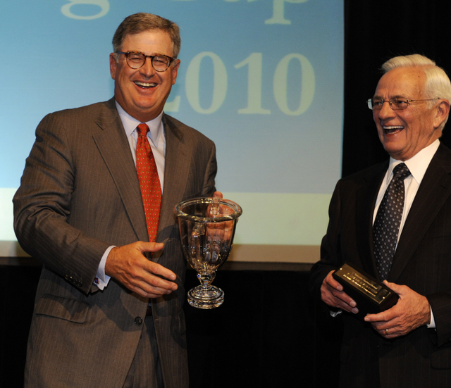 Paul O'Neill with Secretary of US Treasury