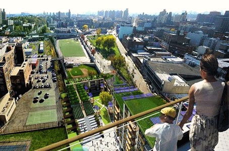 South Bronx aerial view