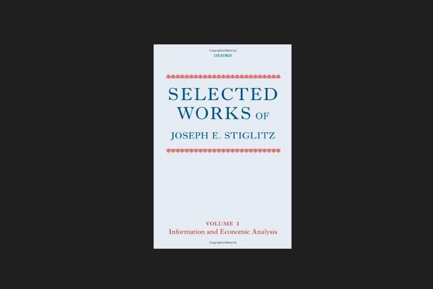 Book by Joseph E. Stiglitz