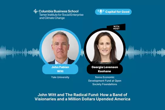 Capital for Good: John Witt