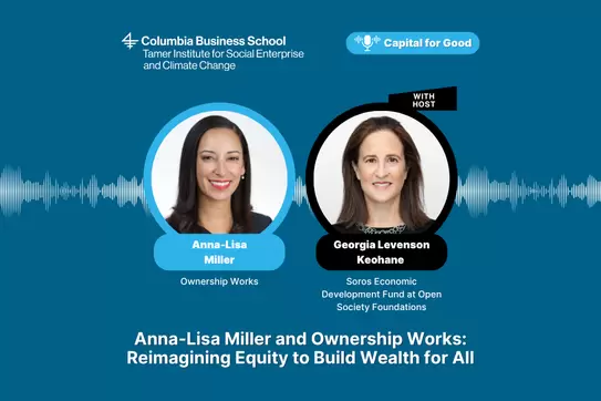 Capital for Good: Anna-Lisa Miller
