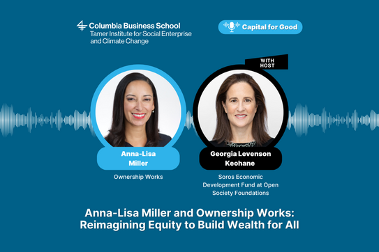 Capital for Good: Anna-Lisa Miller