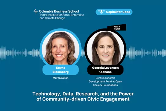 Emma Bloomberg and Murmuration: Technology, Data, Research, and the Power of Community-driven Civic Engagement