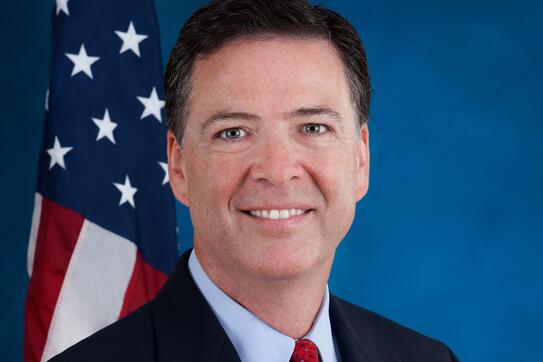 James Comey pictured