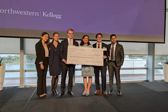 CBS team places 2nd at 2026 Kellogg Real Estate Venture Competition in Chicago