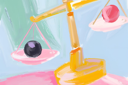 unbalanced scales