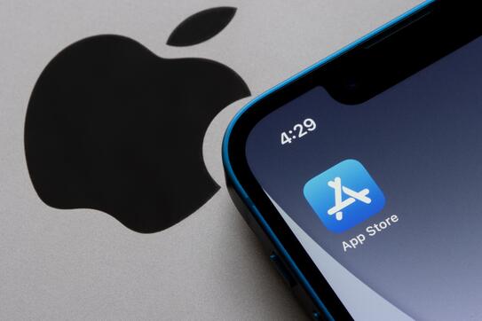 Apple iPhone and App Store logo