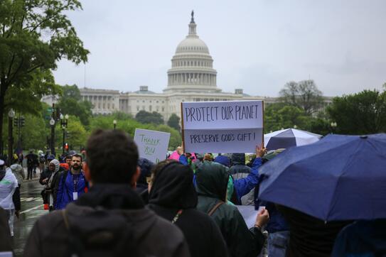 March in Washington for climate