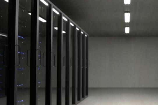 Photo Image of Supercomputer Room