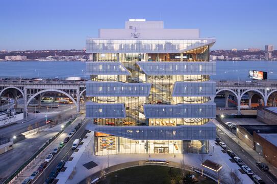 Manhattanville campus buildings for Columbia Business School