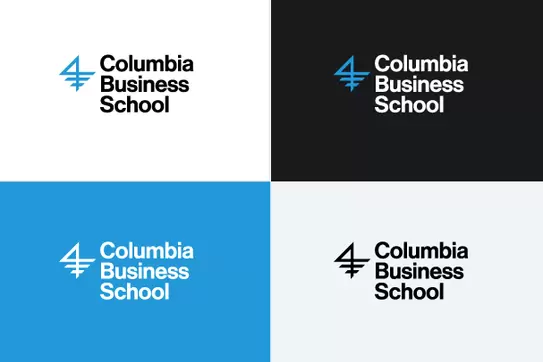 Four versions of the CBS brand