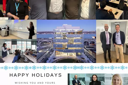 PE Program holiday card image