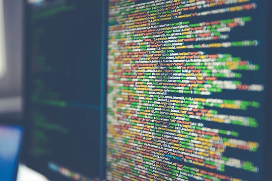 Colorful software or web code on a computer monitor photo – Free Technology Image on Unsplash by Markus Spiske.