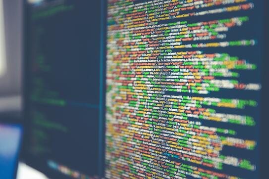 Colorful software or web code on a computer monitor photo – Free Technology Image on Unsplash by Markus Spiske.