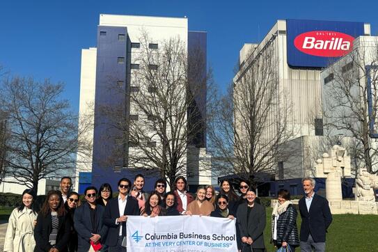 GIP students at the Barilla Factory in Parma