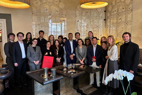 GIP students at Ferragamo 