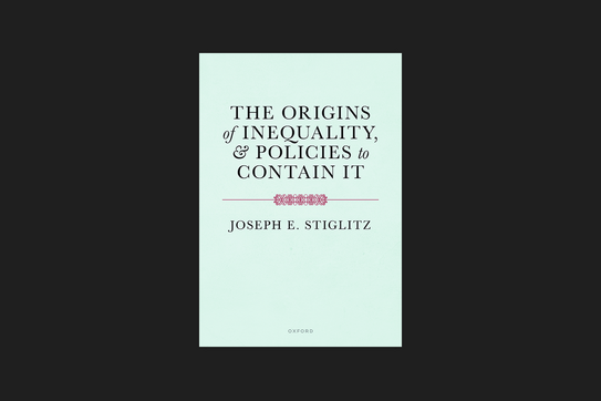 The Origins of Inequality, & Policies to Contain It Book Cover Image by Joseph Stiglitz