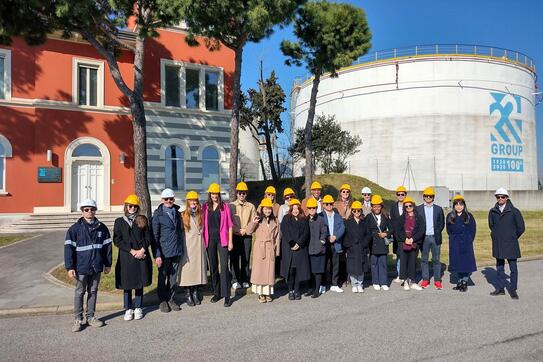 GIP Students at Petrolifera Italo Romena 