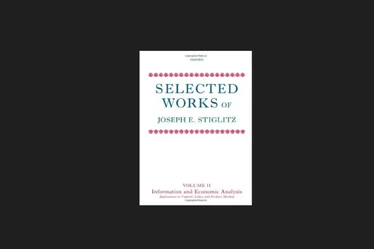 洋書 Selected Works of Joseph E. Sytiglitz Books | Columbia Business School