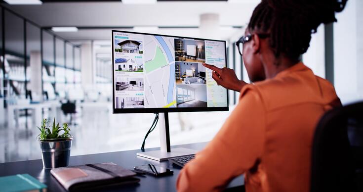 Online real estate listings
