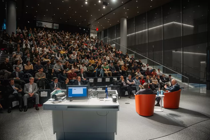 Ray Dalio speaking to Columbia Business School students