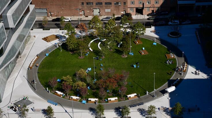 The Square park