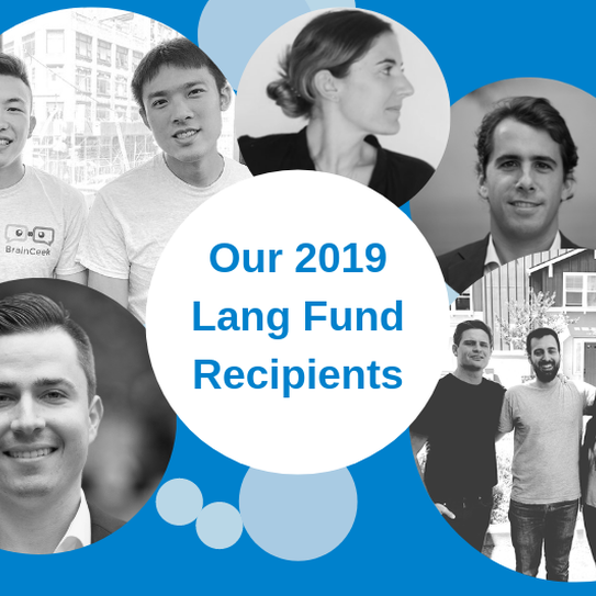 $225,000 Awarded to Four Student Ventures by the Eugene Lang Fund
