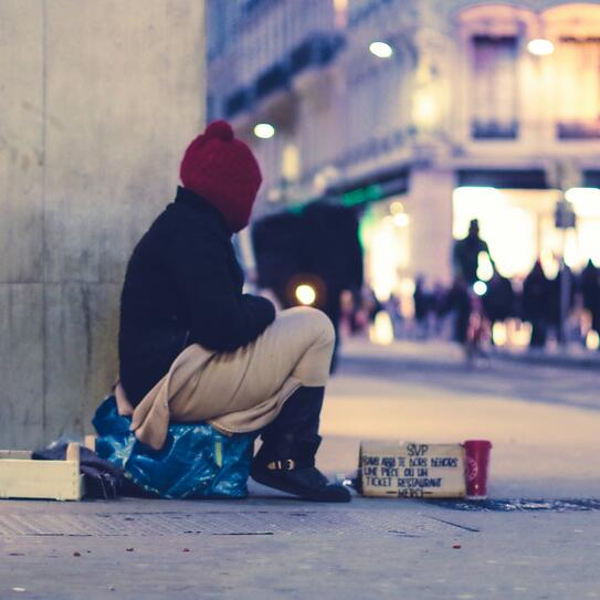 Homeless person